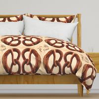 Pretzel Pillow Cut and Sew Panel