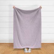 1" lilac check fabric - purple check design