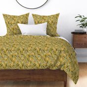 Vintage Wattle Blooms Pattern