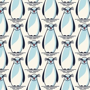 2694 A Small - hand drawn penguins