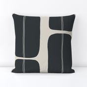 Bold Minimalistic Pattern - Black - Big