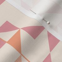 Colorful Abstract Windmills | Pink and Orange