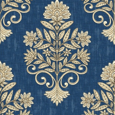 Royal Blue Fabric, Wallpaper and Home Decor | Spoonflower
