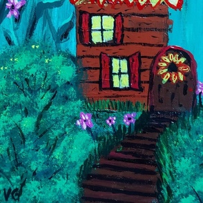 Pixie House in the Forest