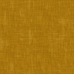 Distressed Linen - Curry Yellow