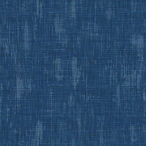 Distressed Linen - Royal Blue