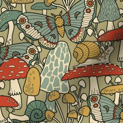 Mushroom Garden - Medium