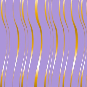 Flowingly Gold (violet)