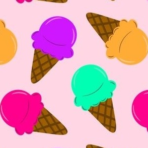 Ice cream cones 