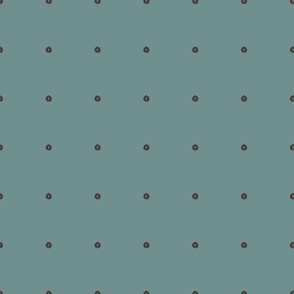 Organic Geometric Blender-Brown and Teal