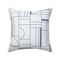 Bauhaus Love - Elemental Blue // Large