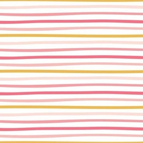 boho pinks stripe pattern swatch SMALL