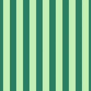 Shades of Green Stripe