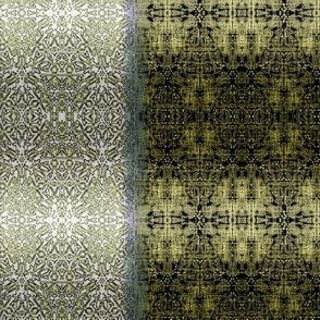Quilter's gradation gold and black.