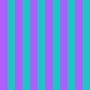 bold stripes fabric - bright colorful rainbow stripe fabric - purple teal