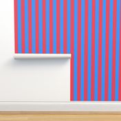 bold stripes fabric - bright colorful rainbow stripe fabric - red blue