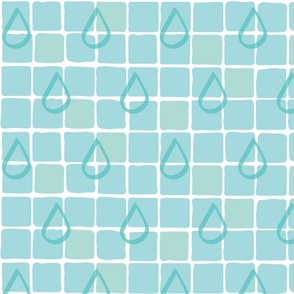 Water Droplet Tiles 
