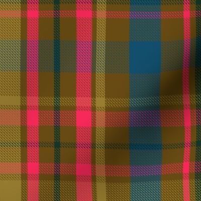 Bright Plaid in Vibrant Colors