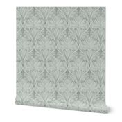 (M) Frozen Lace / Foyer Wallpaper / Victorian Lace Collection / medium scale / see collections