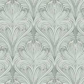 (M) Frozen Lace / Foyer Wallpaper / Victorian Lace Collection / medium scale / see collections