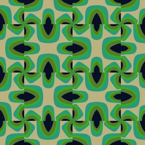 Kaleidos Green Tiles