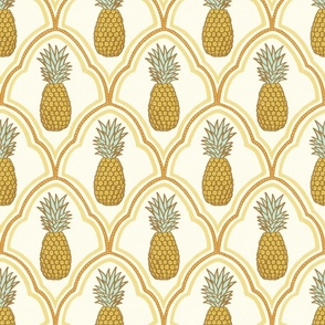 Classical Pineapple - Yellow (Medium Scale)