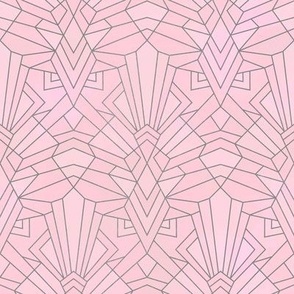 Pink Art Deco / Small