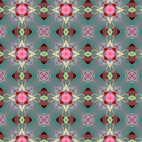 Rosebud pattern VI