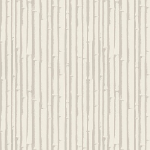 Boho Bamboo - Agreeable Gray/Canvas Cream Wallpaper - New for 2023