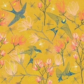 Golden Summer for Swallows & Magnolias (medium)