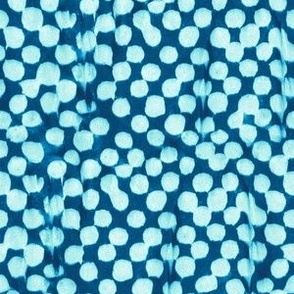 paint dot checkerboard - bright blue on navy