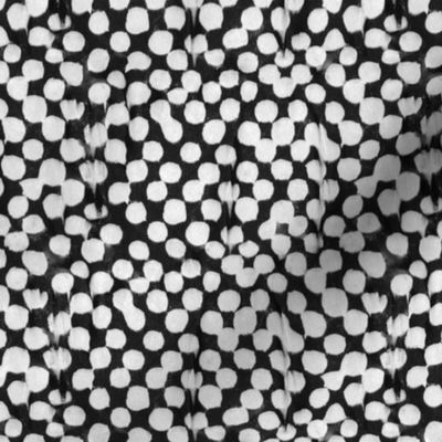 paint dot checkerboard - black and white