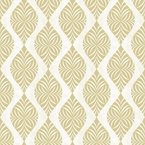  white and beige gold geometric pattern