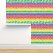 small rainbow crayon waves