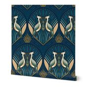 Art Deco Herons | lg.