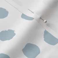 MEDIUM nursery dots fabric - blue