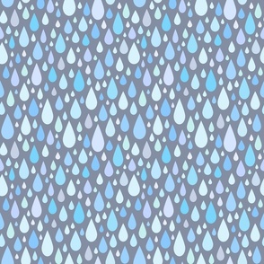 Small Rainy Day Droplets