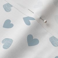 MINI baby heart fabric - love fabric, baby nursery baby shower design gender reveal