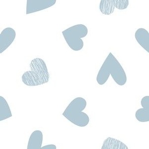 SMALL baby heart fabric - love fabric, baby nursery baby shower design gender reveal