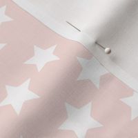 MEDIUM baby girl stars fabric - baby girl, pink nursery, cute, minimal girls stars fabric