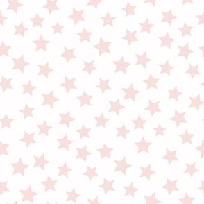 SMALL baby girl stars fabric - baby girl, pink nursery, cute, minimal girls stars fabric