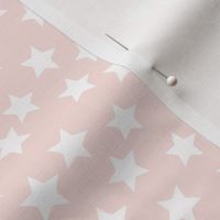 SMALL baby girl stars fabric - baby girl, pink nursery, cute, minimal girls stars fabric