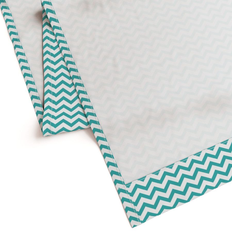 chevron teal