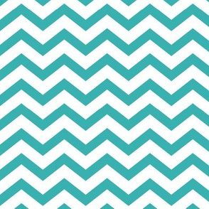 chevron teal