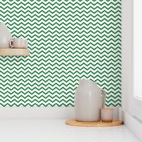 chevron kelly green