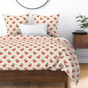 Sweet Little Cherries / Red Cherry Pattern / Simple Cherry Pattern 