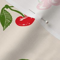 Sweet Little Cherries / Red Cherry Pattern / Simple Cherry Pattern 