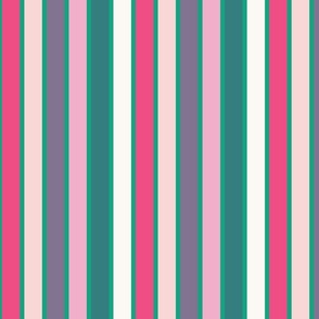 Colorful Vertical Stripes v002