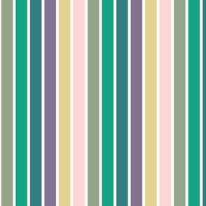 Colorful Vertical Stripes v001