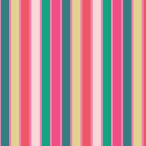 Colorful Vertical Stripes v003